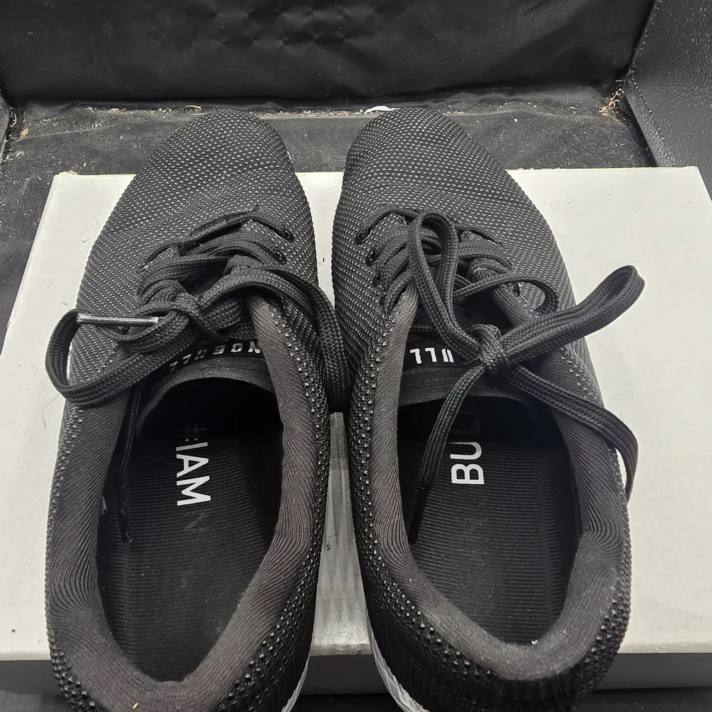 NOBULL Black and White‎ Men's Sneakers with Gum Sole